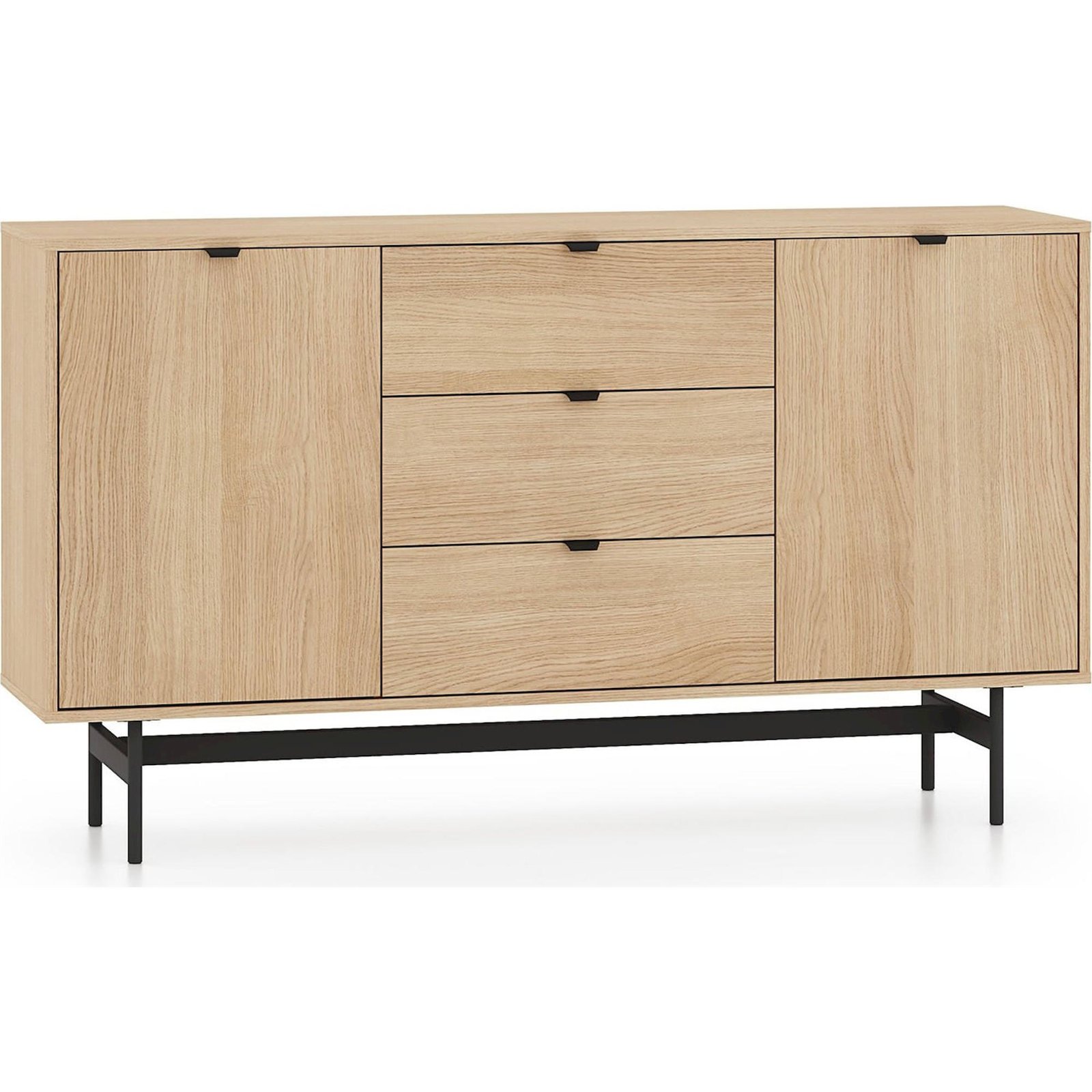 Buffet contemporain chêne collection HEGGERS, RECOLLECTION