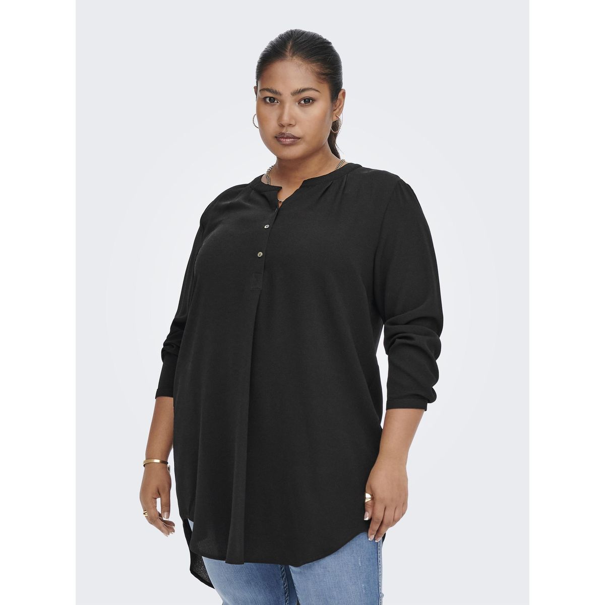 Chemise noire hotsell femme grande taille