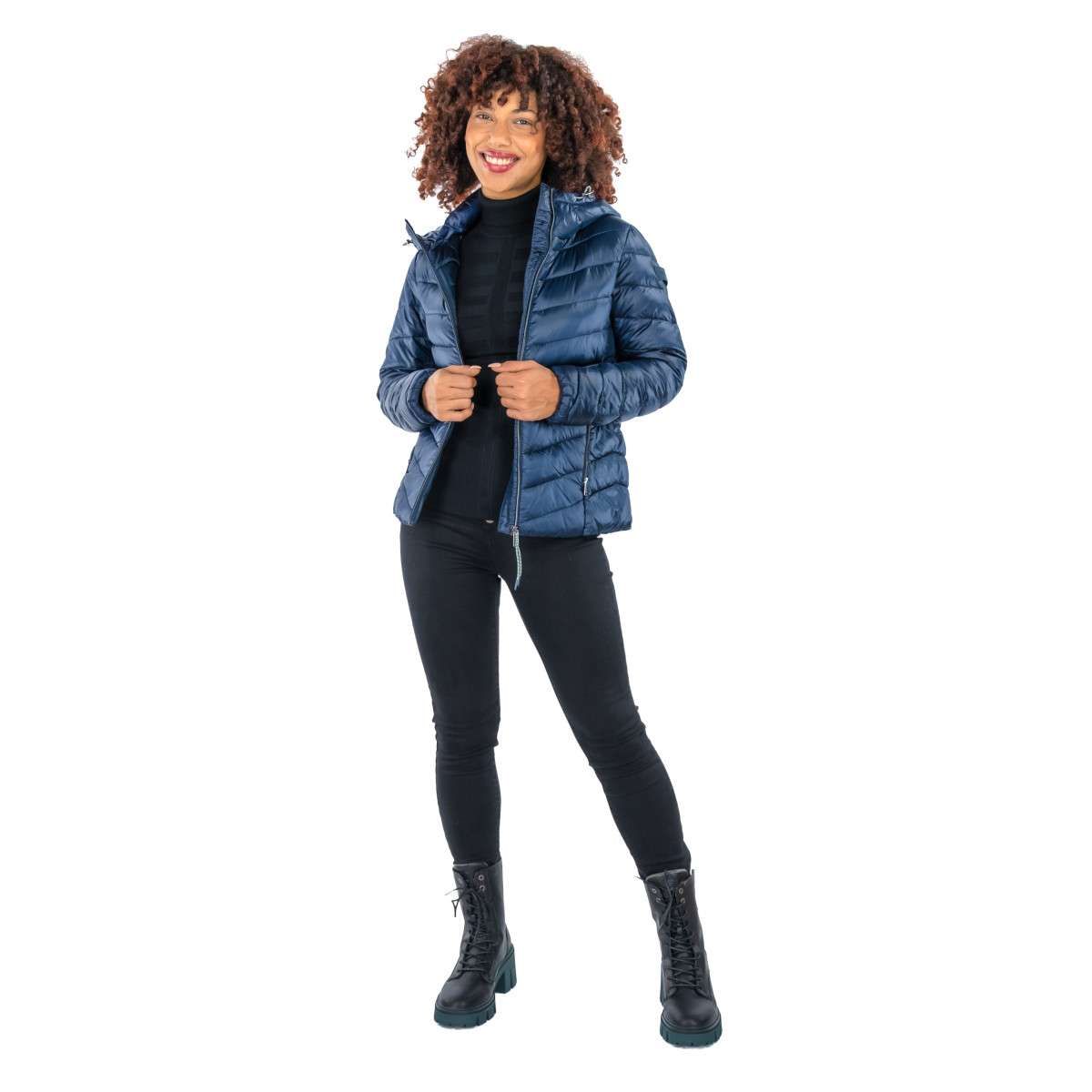 Bottines talon d croch moyen noir Mustang La Redoute