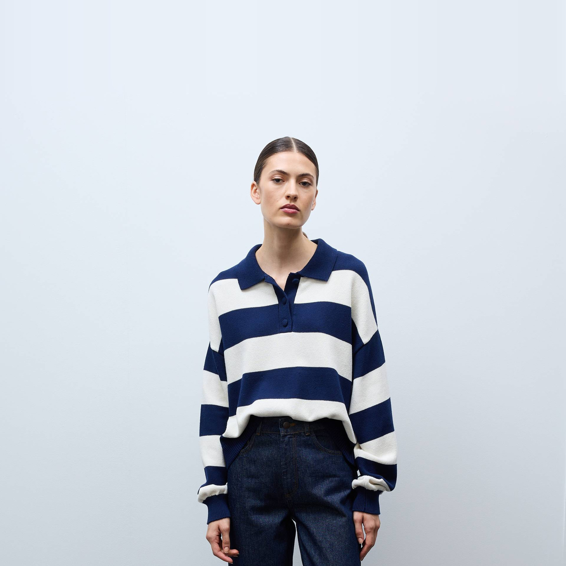 Jean boyfriend certifié Oeko-Tex, MONOPRIX