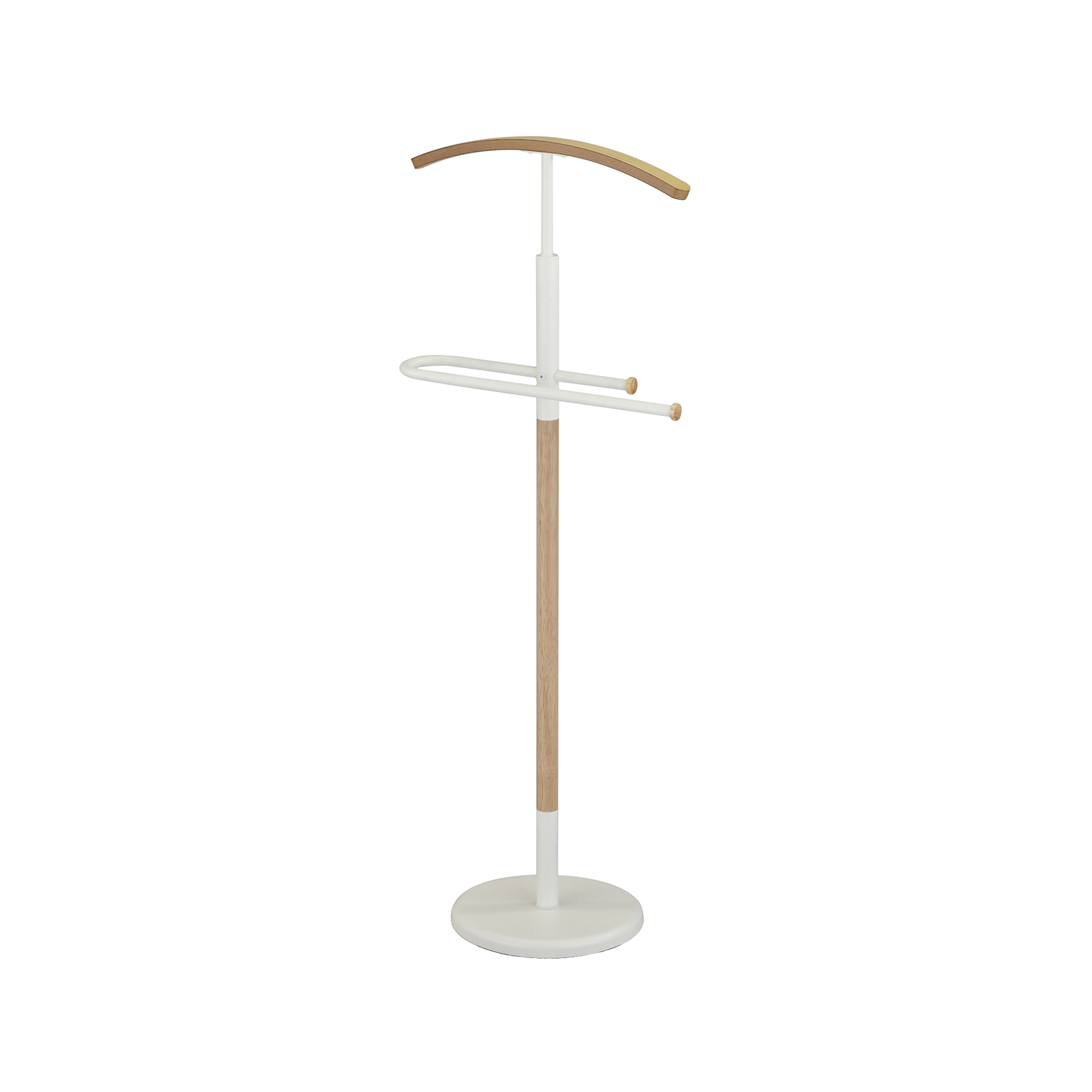 Valet de nuit en métal et en BOIS, WOOD, HISPANOHOGAR