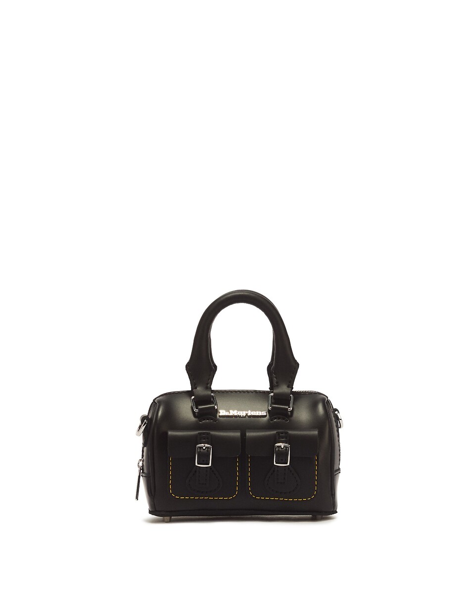 Mini sac à main, en cuir, à anses, DR. MARTENS