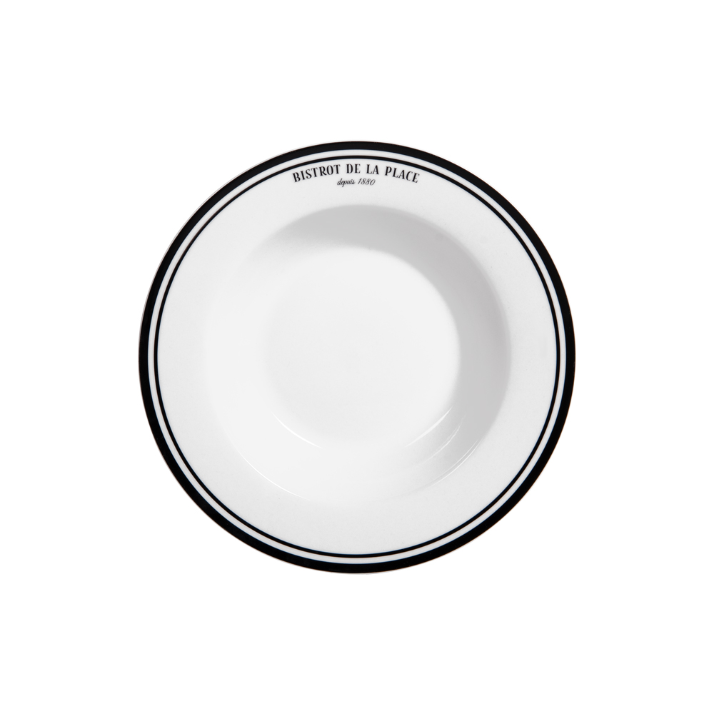 Assiette creuse Bistrot 22 cm (lot de 6) - BISTROT, TABLE PASSION