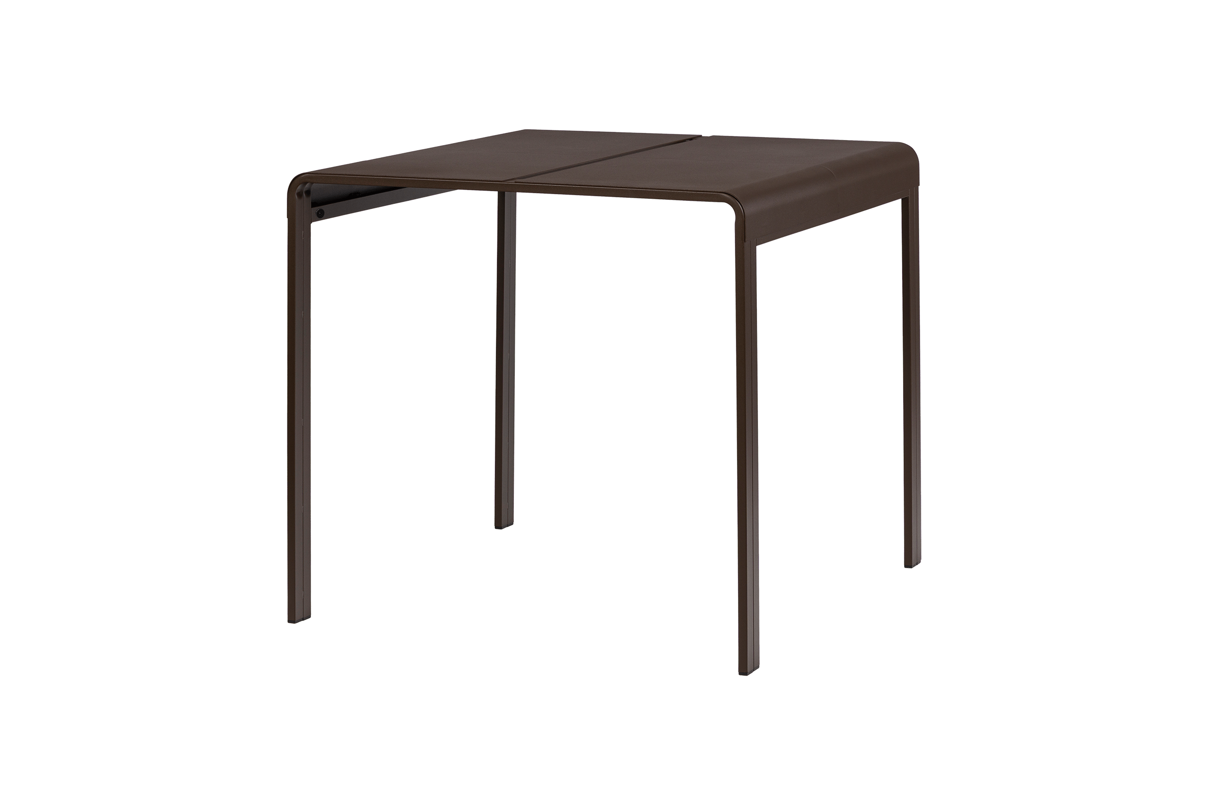 Table Oto 80 x 80 cm - métal pour extérieur, 4 personnes, NOO.MA