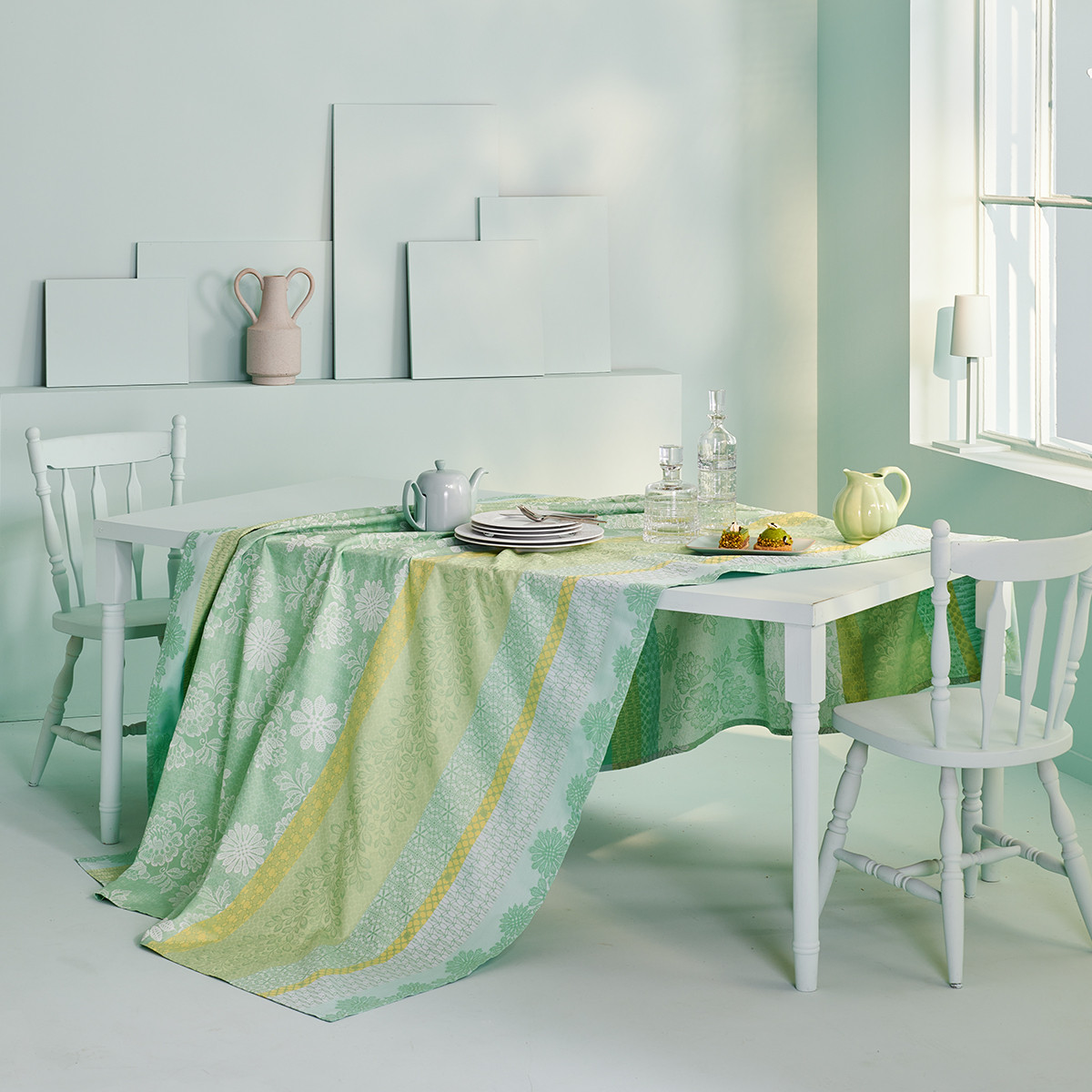 Nappe pur coton MILLE LACE, GARNIER THIEBAUT