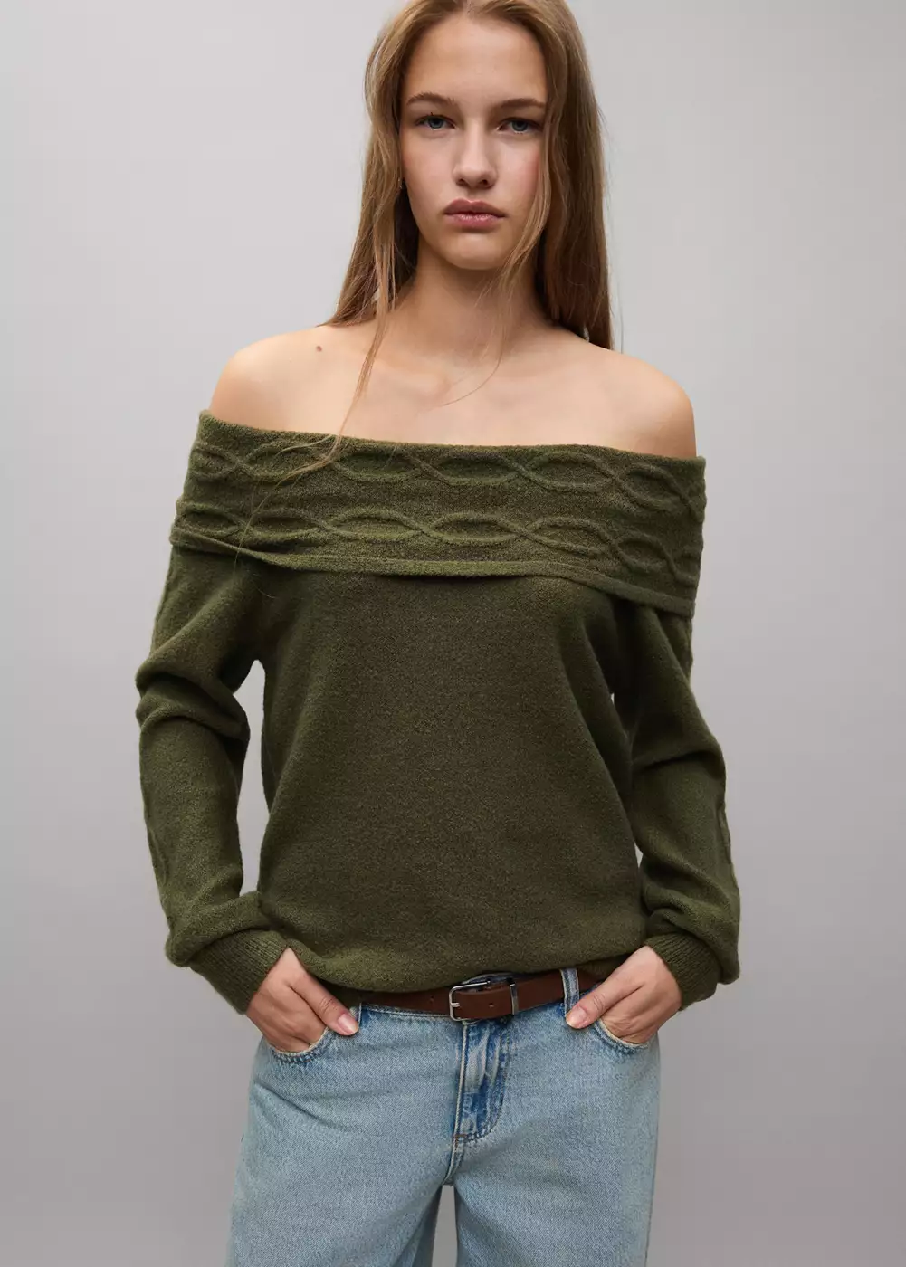 Pull-over épaules découvertes, MANGO TEEN