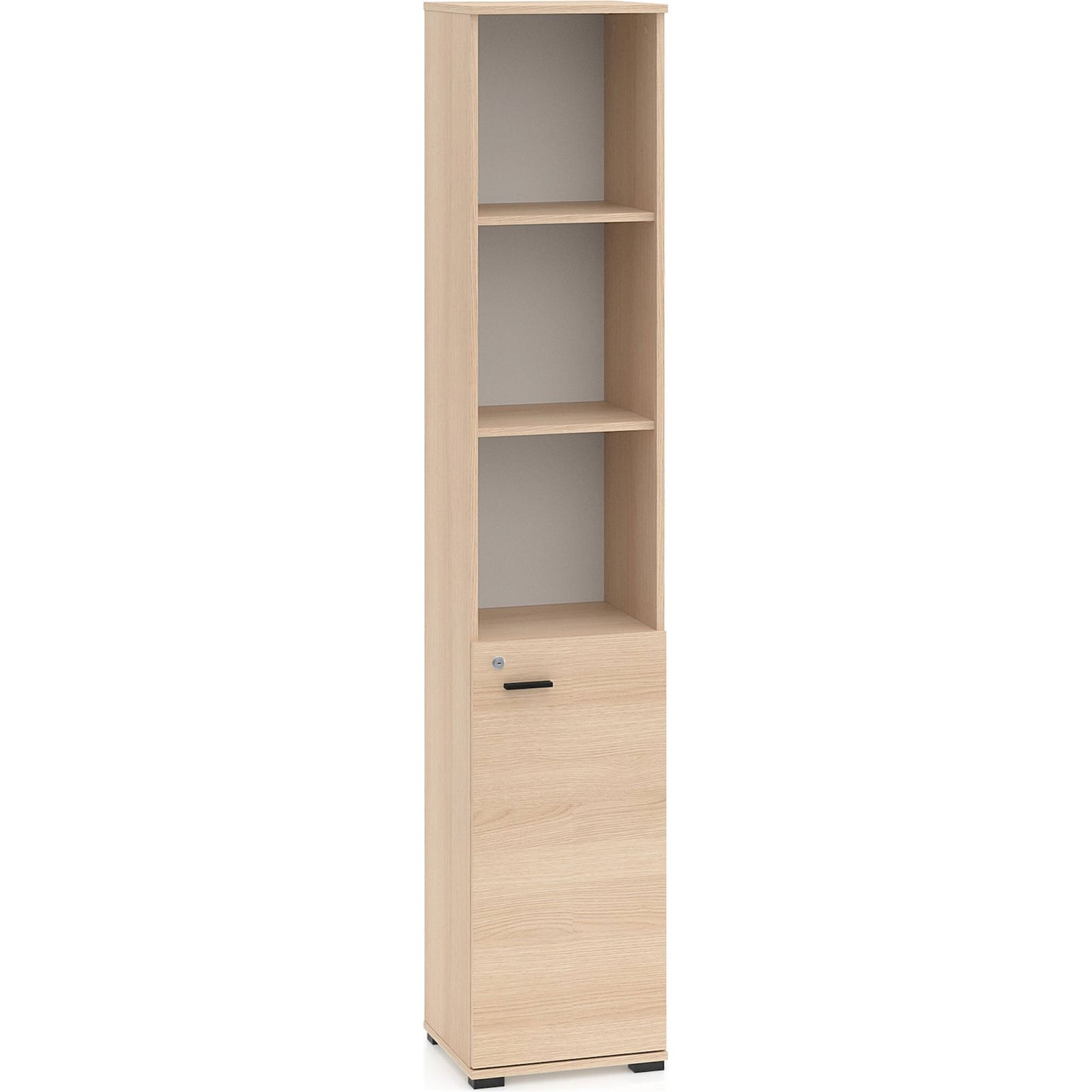 Bibliothèque étroite en bois ODELIS, RECOLLECTION