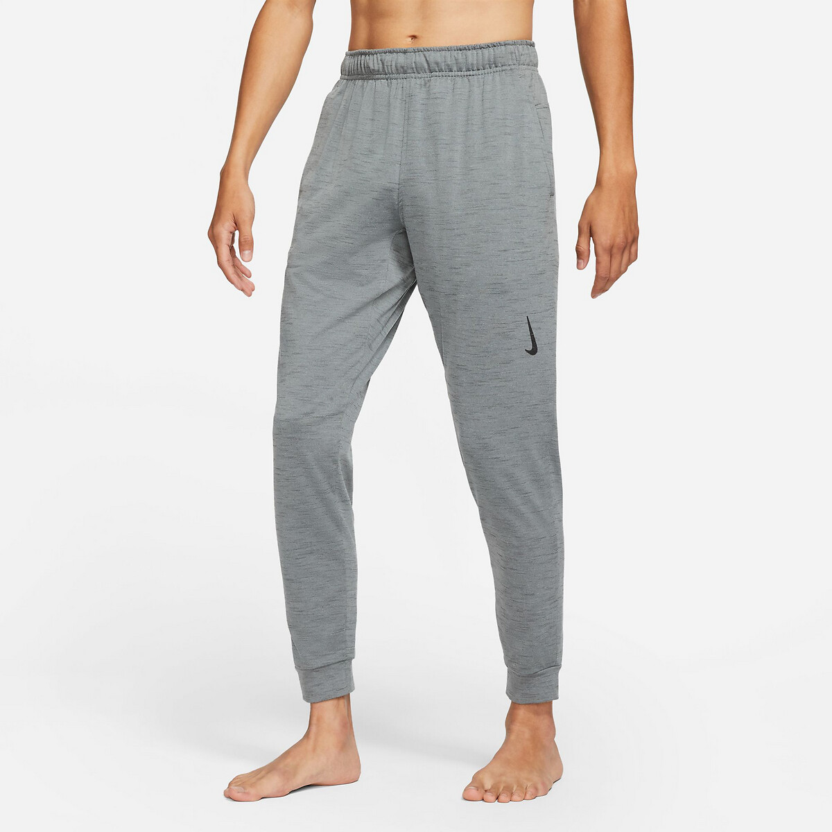Drit fit yoga joggers with logo print , grey, Nike | La Redoute