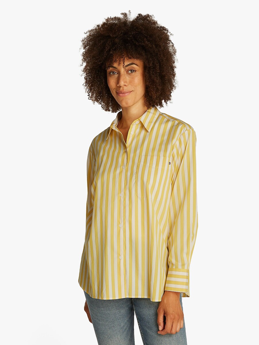 Striped Poplin Shirt, TOMMY HILFIGER