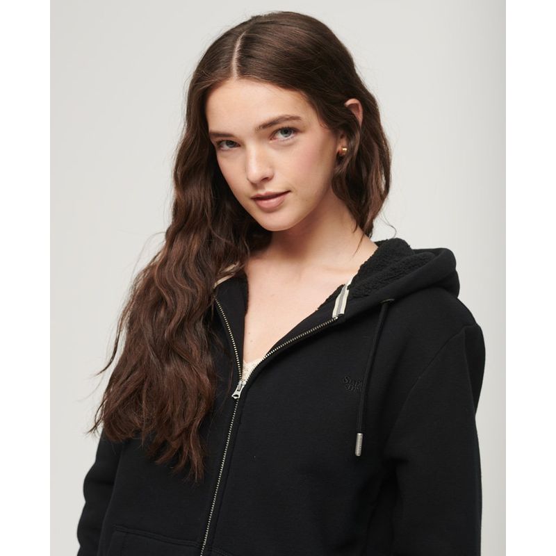 Veste sweat best sale superdry femme