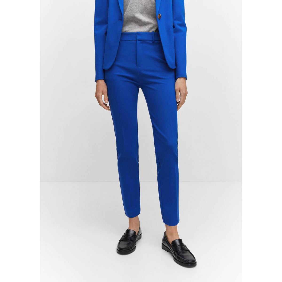 Ensemble tailleur femme online bleu roi