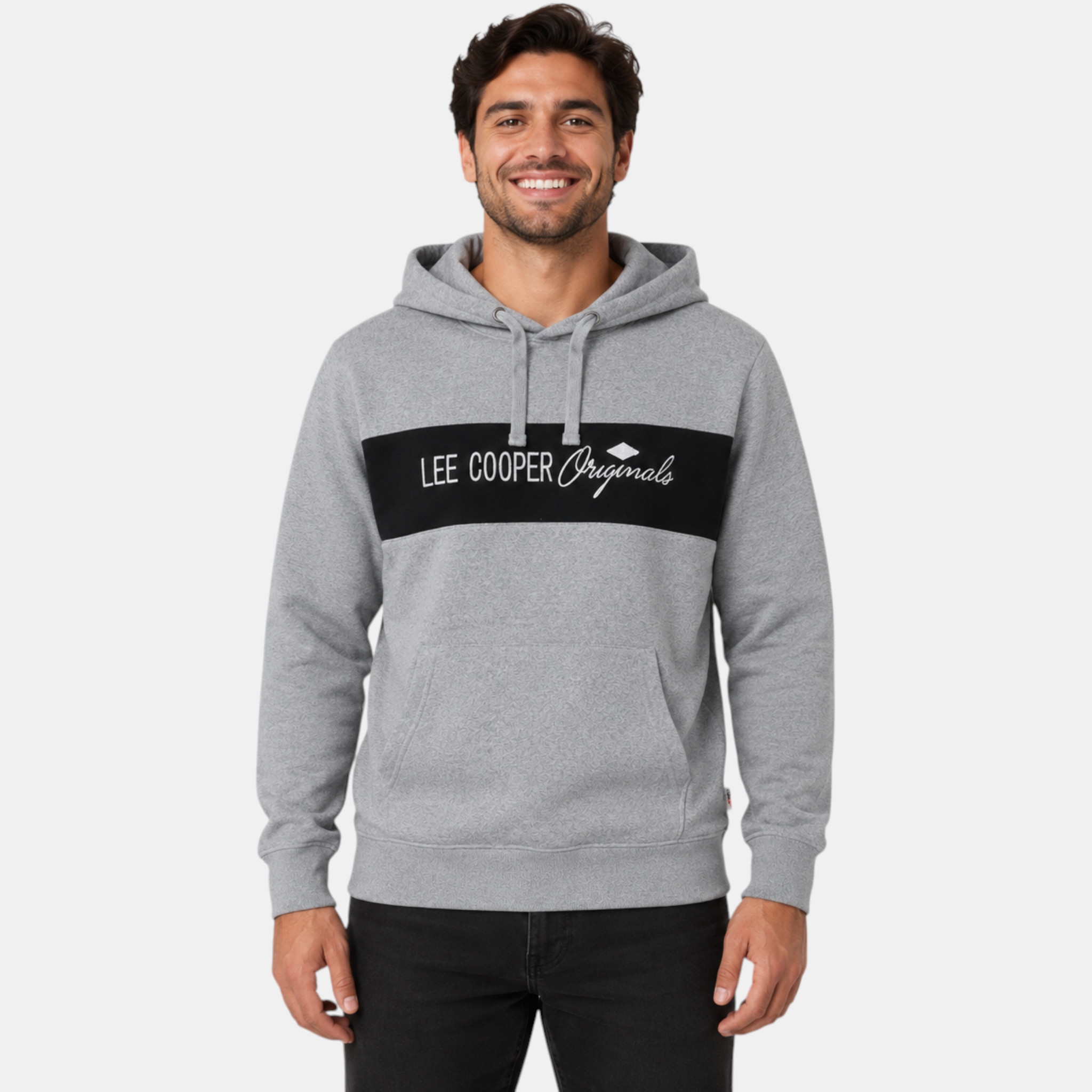 Sweat à capuche à cordon, poche kangourou DOWNTOWN, LEE COOPER