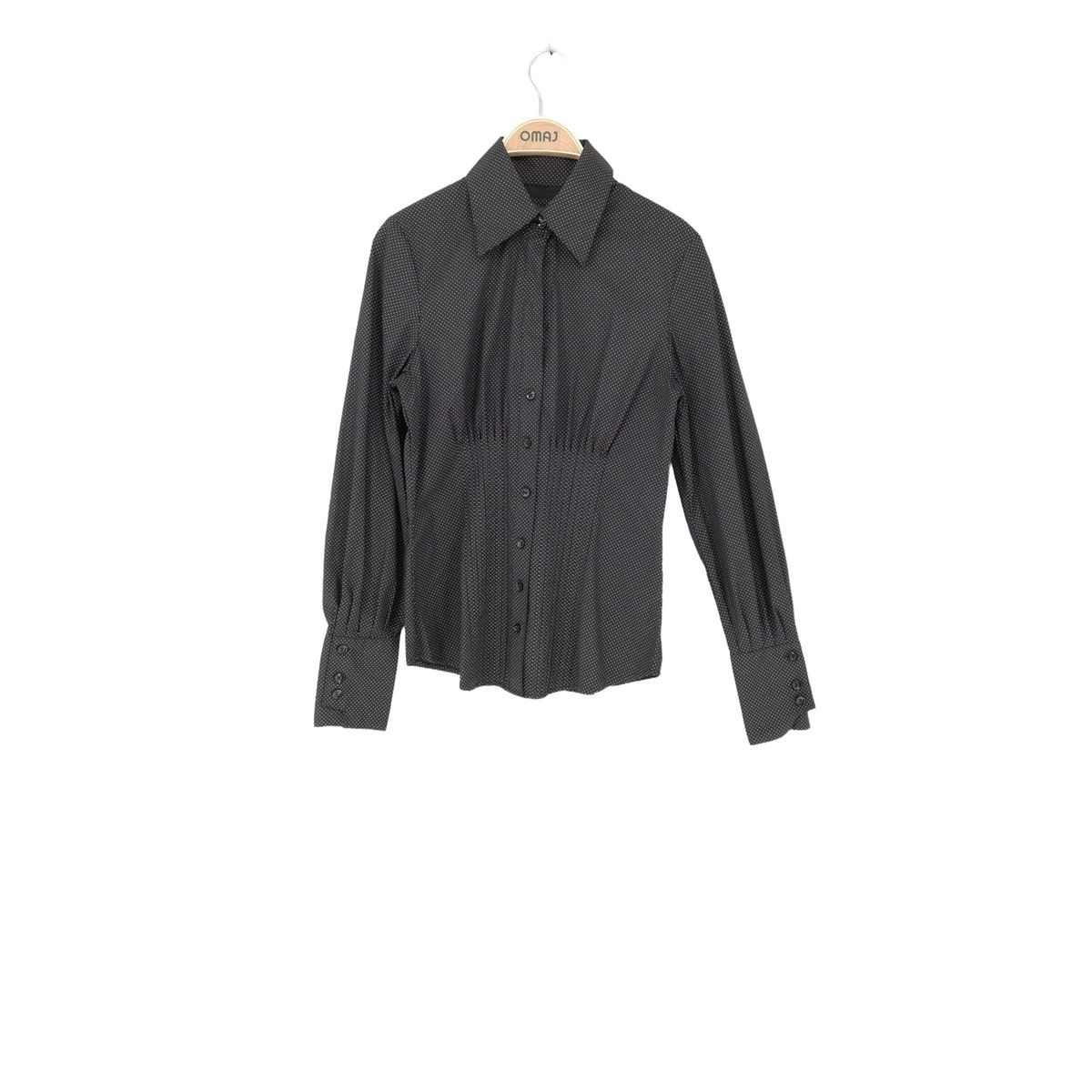 Chemisier MEXX Noir Neuf (sans étiquettes) - Taille 36/38 - Mélange Coton/polyester - Coupe Regular