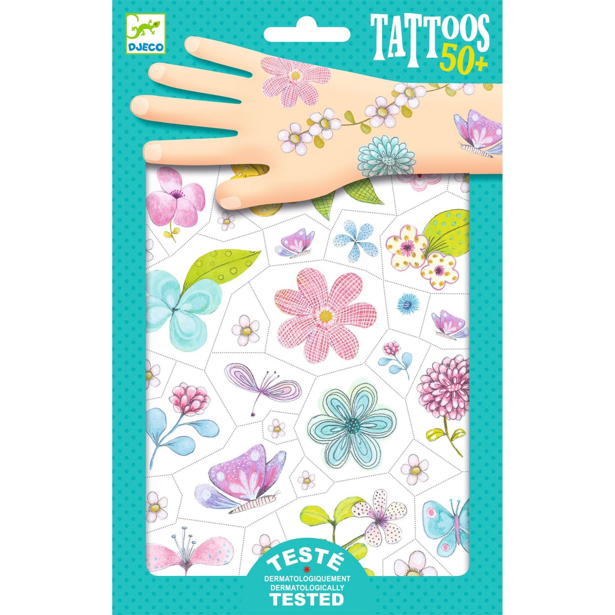 Tatouages enfant Belle des champs, DJECO