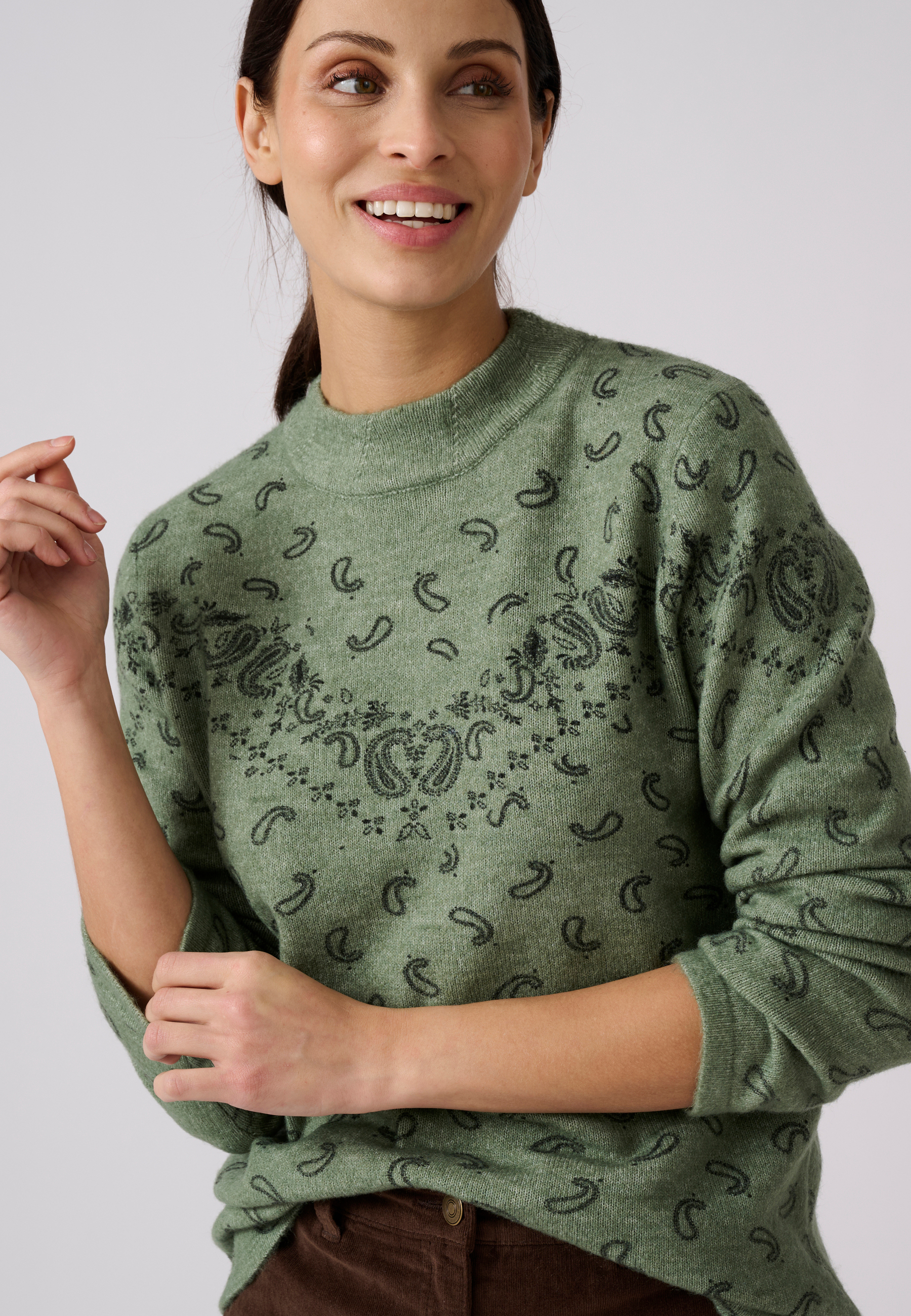 Pull imprimé, DAMART
