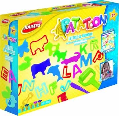 Patatoon Pâte à Modeler Lettres & Animaux - Joustra, JOUSTRA