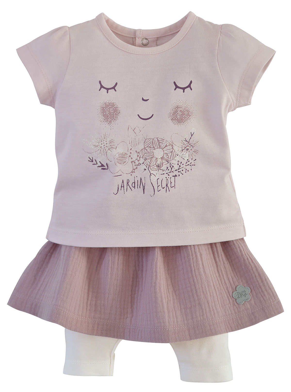Ensemble jupe legging rose, SUCRE D'ORGE