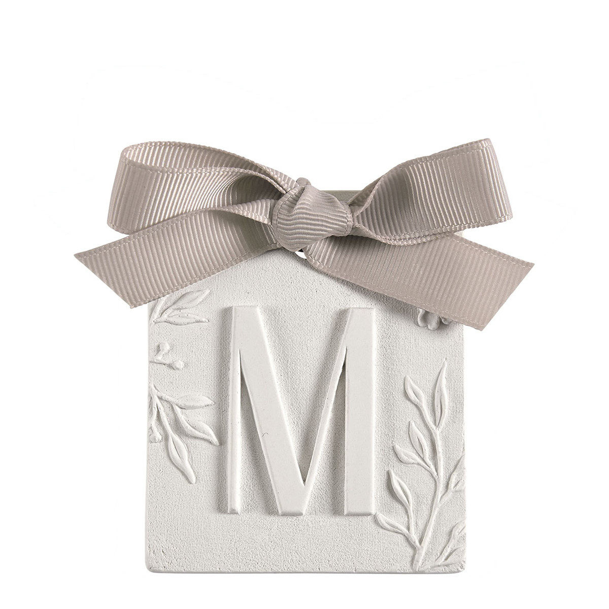 Décor parfumé lettre M - Voile de Lin, MATHILDE M