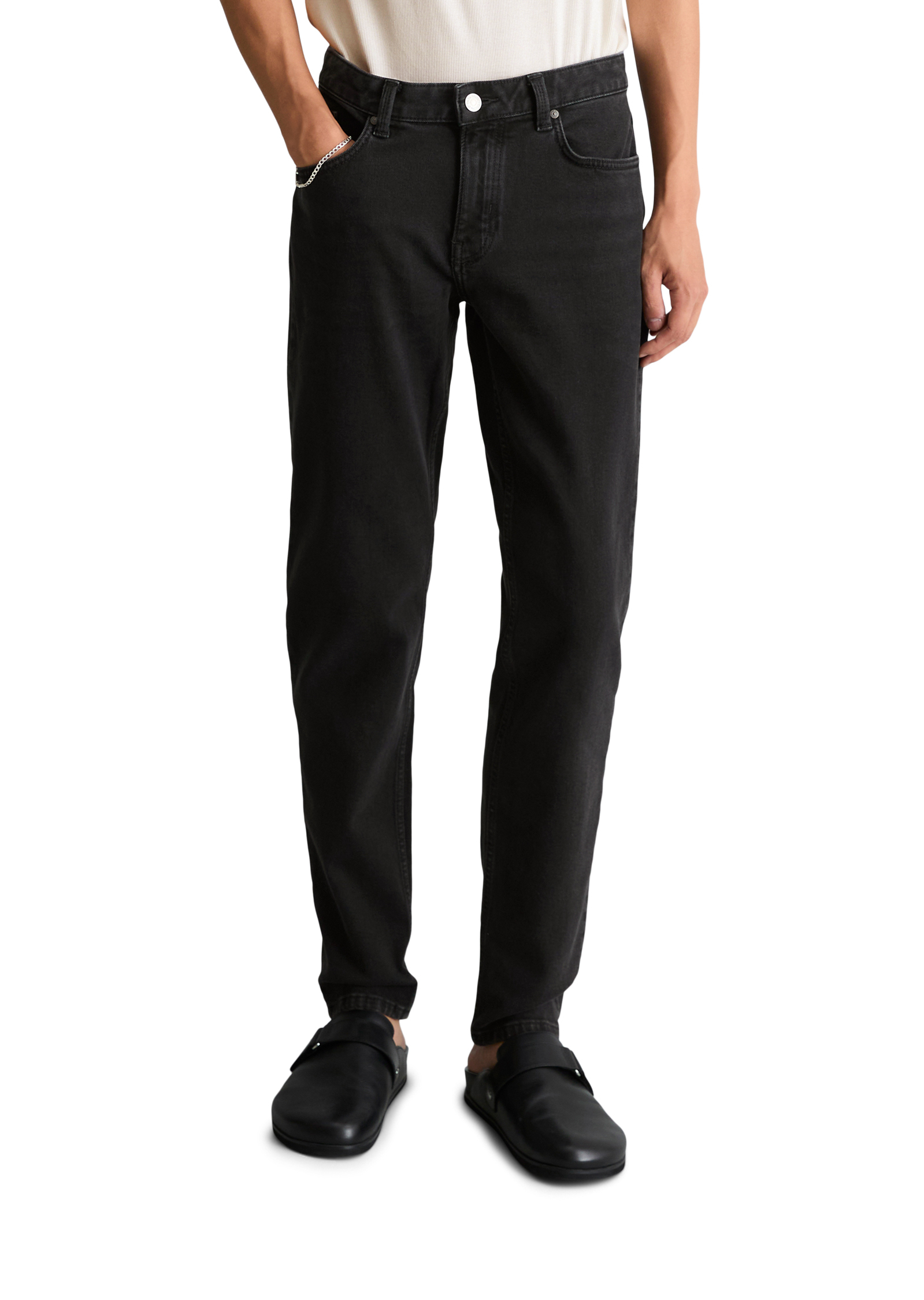 Jeans modèle Aric tapered en coton bio mélangé, MARC O’POLO DENIM