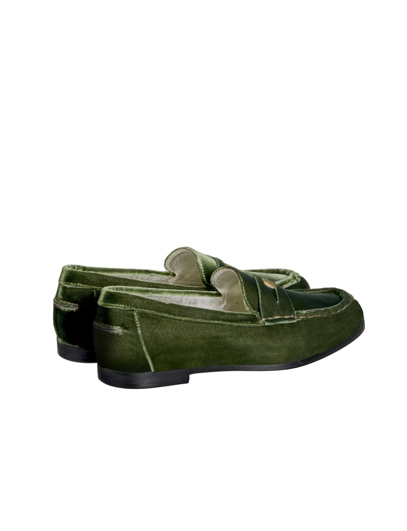 Mocassin Ines De La Fressange - Satin Vert Amande - Pointure 40 - Neuf Sans Emballage