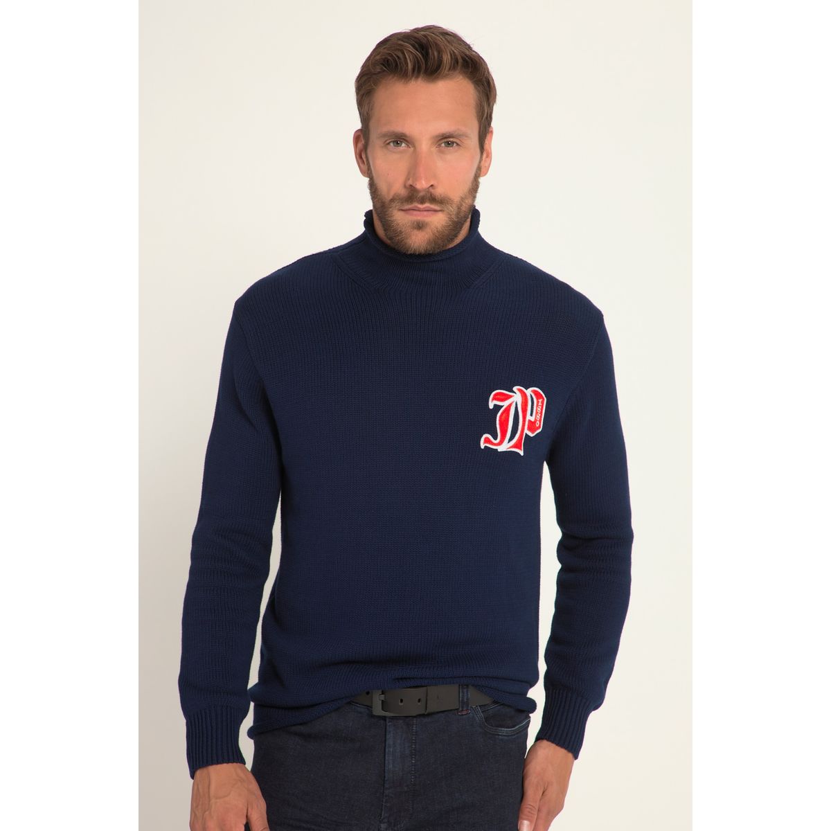 Pull col roulé discount homme la redoute