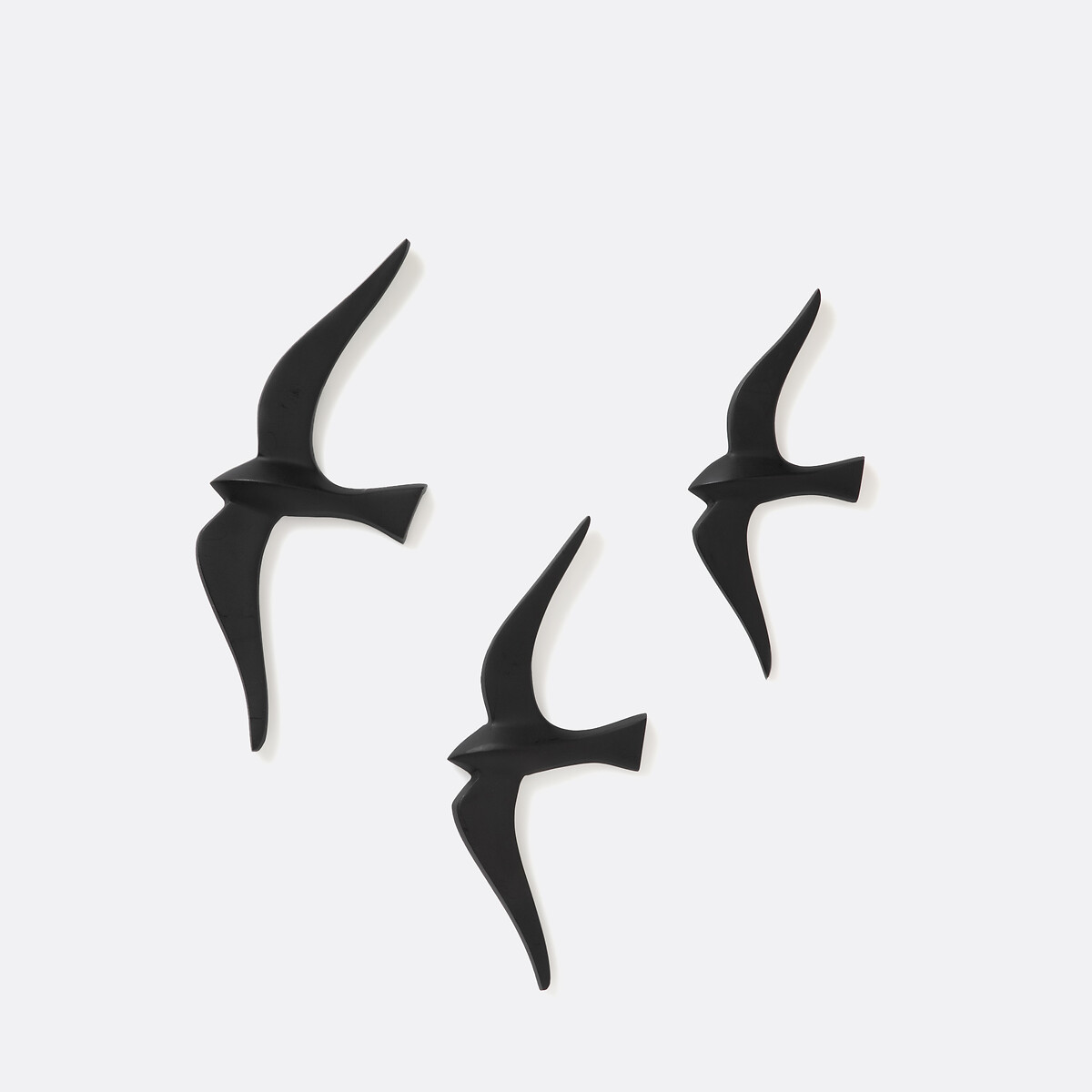 Set van 3 decoratieve vogels voor aan de wand, Tuga, LA REDOUTE INTERIEURS