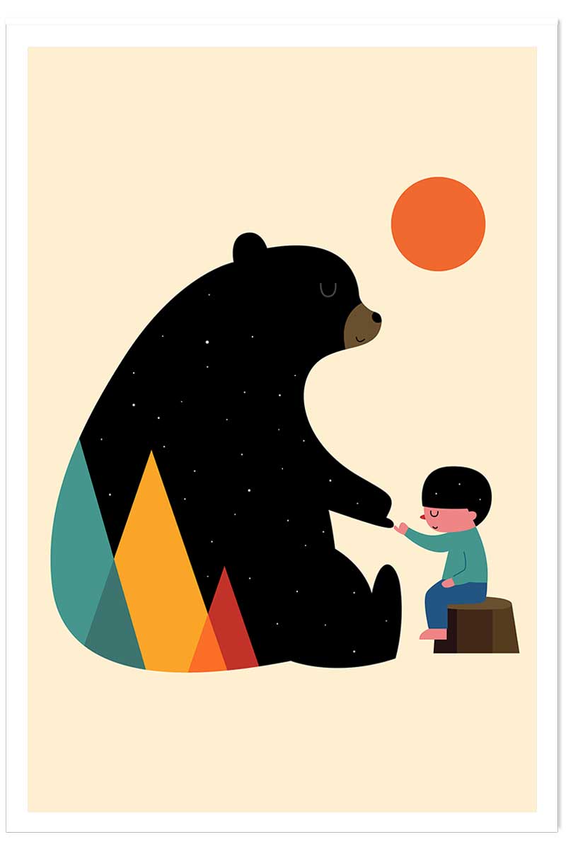 Affiche enfant promesse, HEXOA