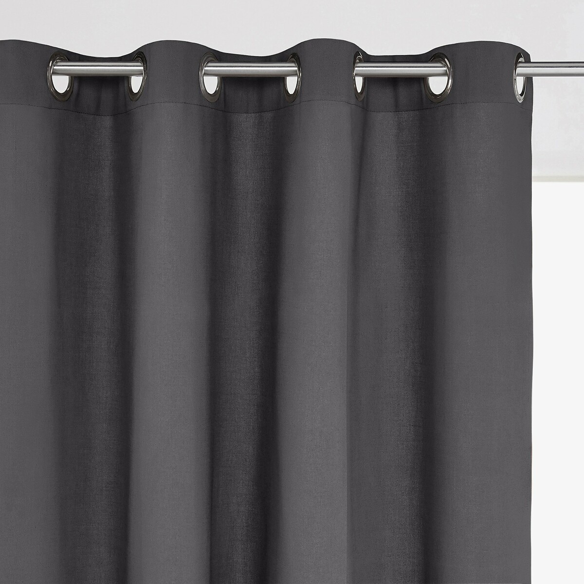 Rideau radiateur œillets pur coton, Scenario, LA REDOUTE INTERIEURS