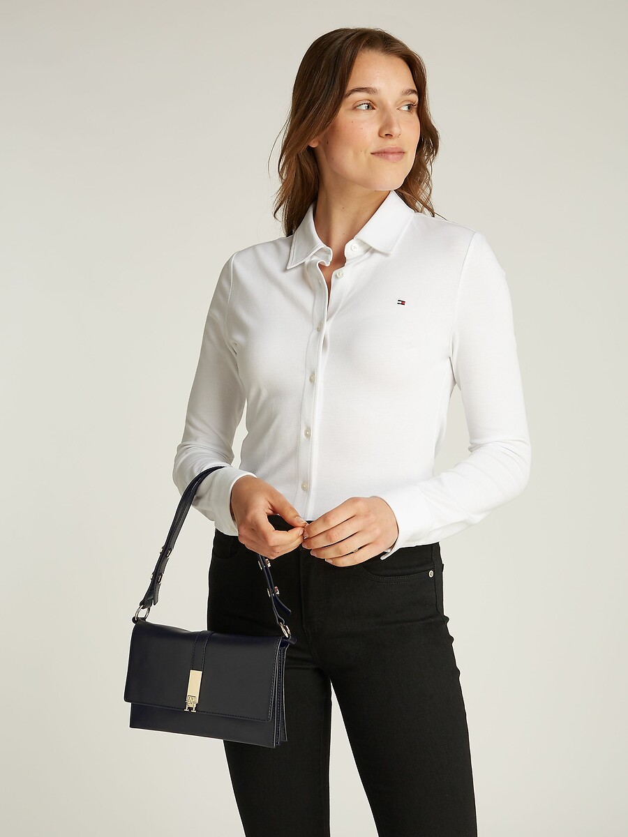 Sac héritage porté épaule à clous TH HERITAGE, TOMMY HILFIGER