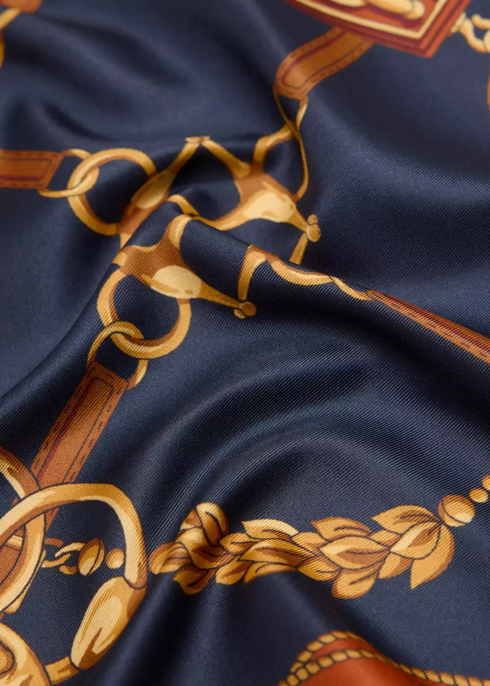 Chain-print scarf, MANGO