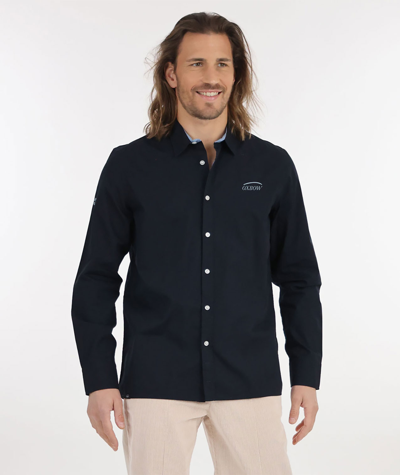 Chemise manches longues unie CAVIRO, OXBOW