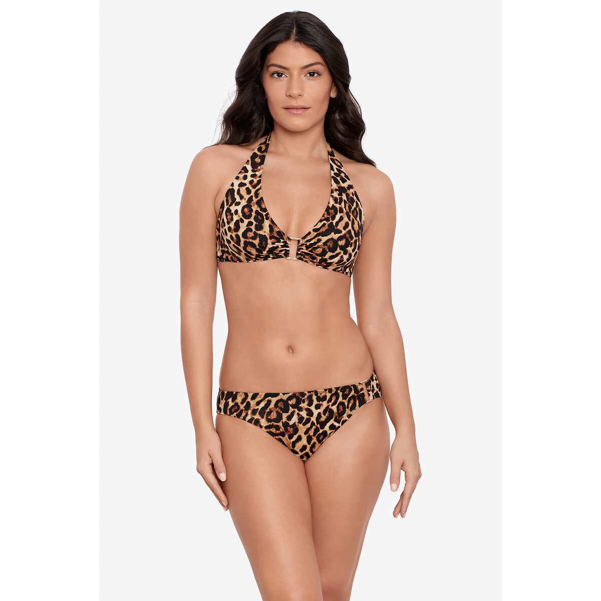 Leopard print bikini top, leopard print, Lauren Ralph Lauren