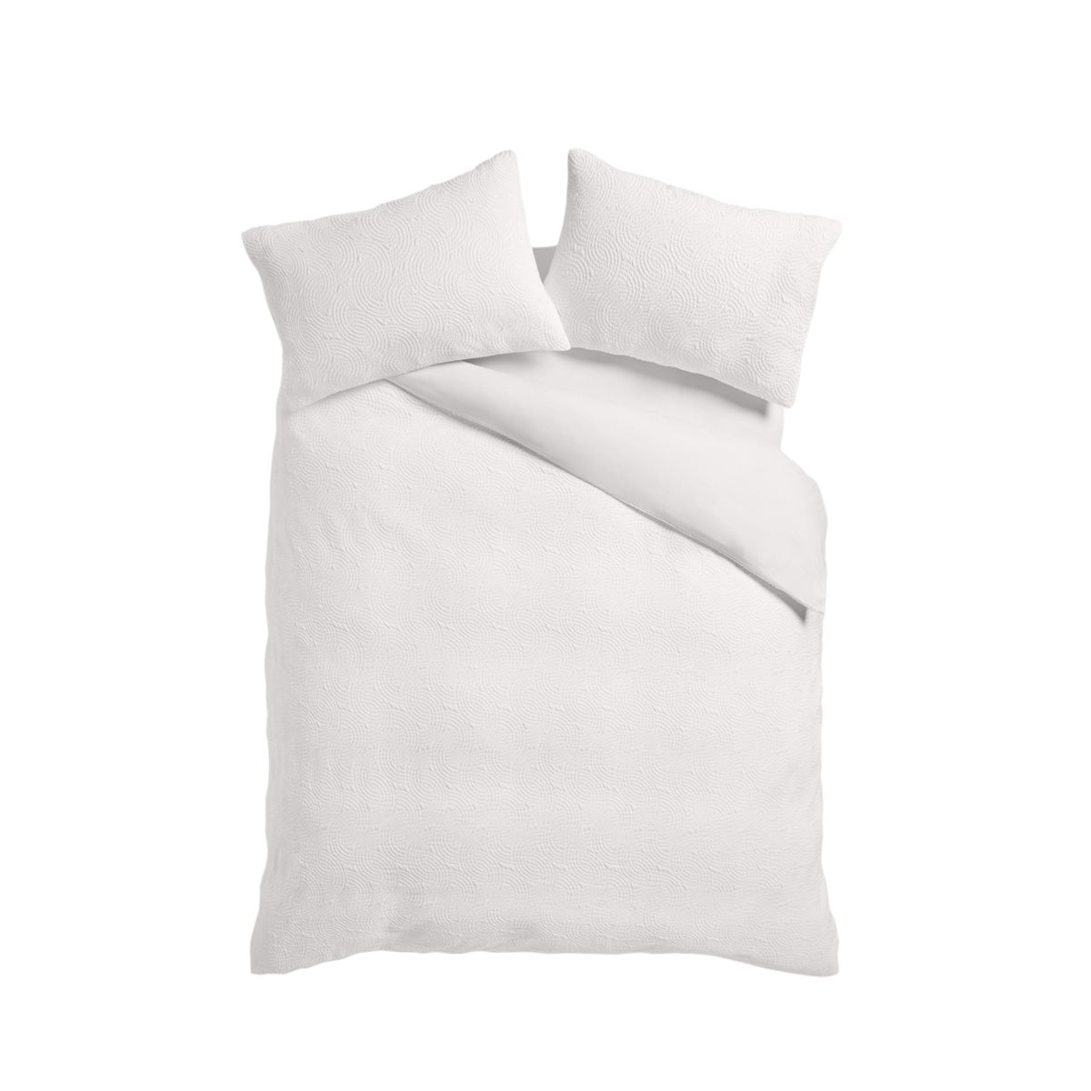 Housse de couette et taies géométriques, NEXT