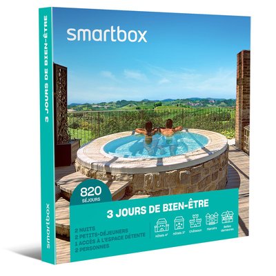 3 jours de bien-être - SMARTBOX - Coffret Cadeau Séjour SMARTBOX