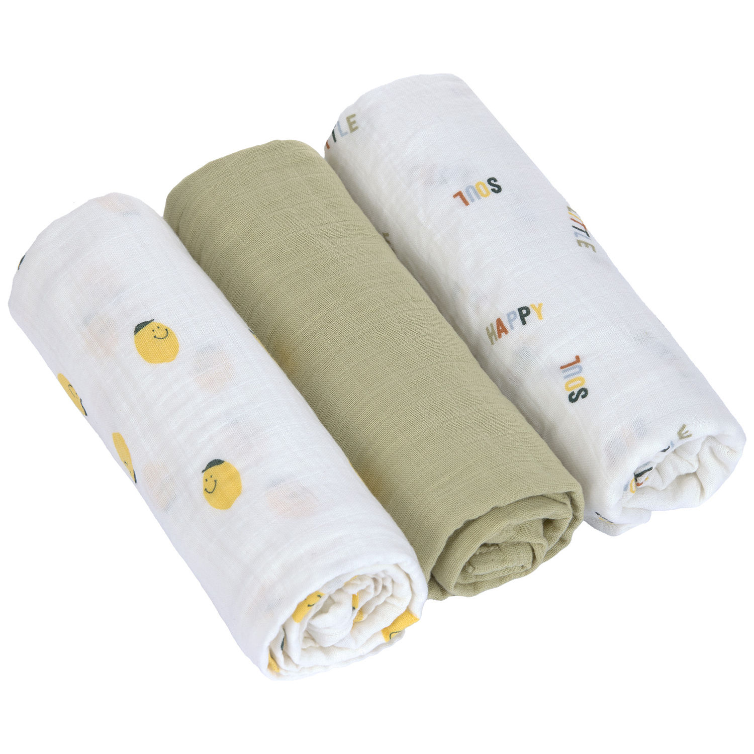 Lot de 3 langes, LASSIG