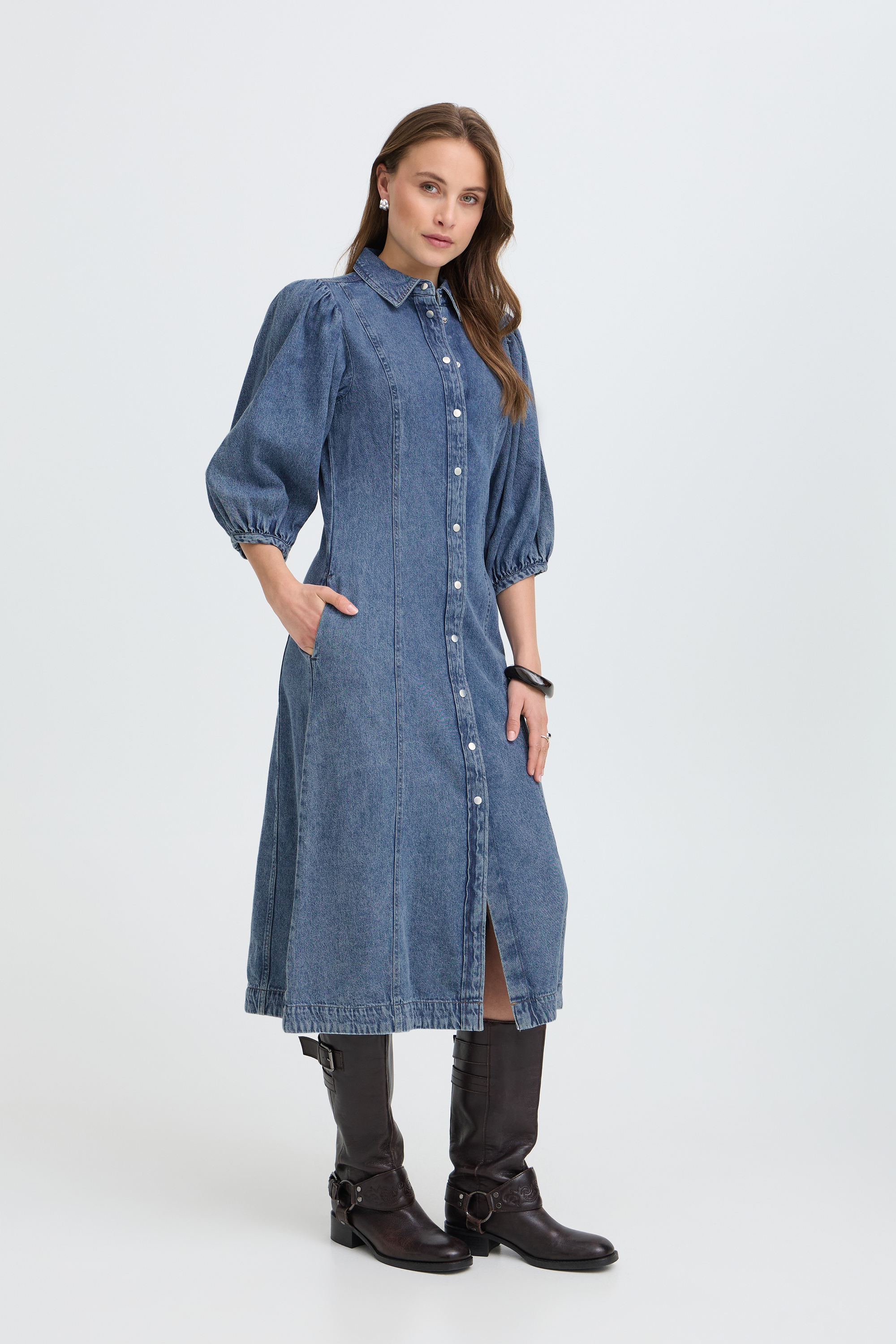 Robe en jean, B.YOUNG