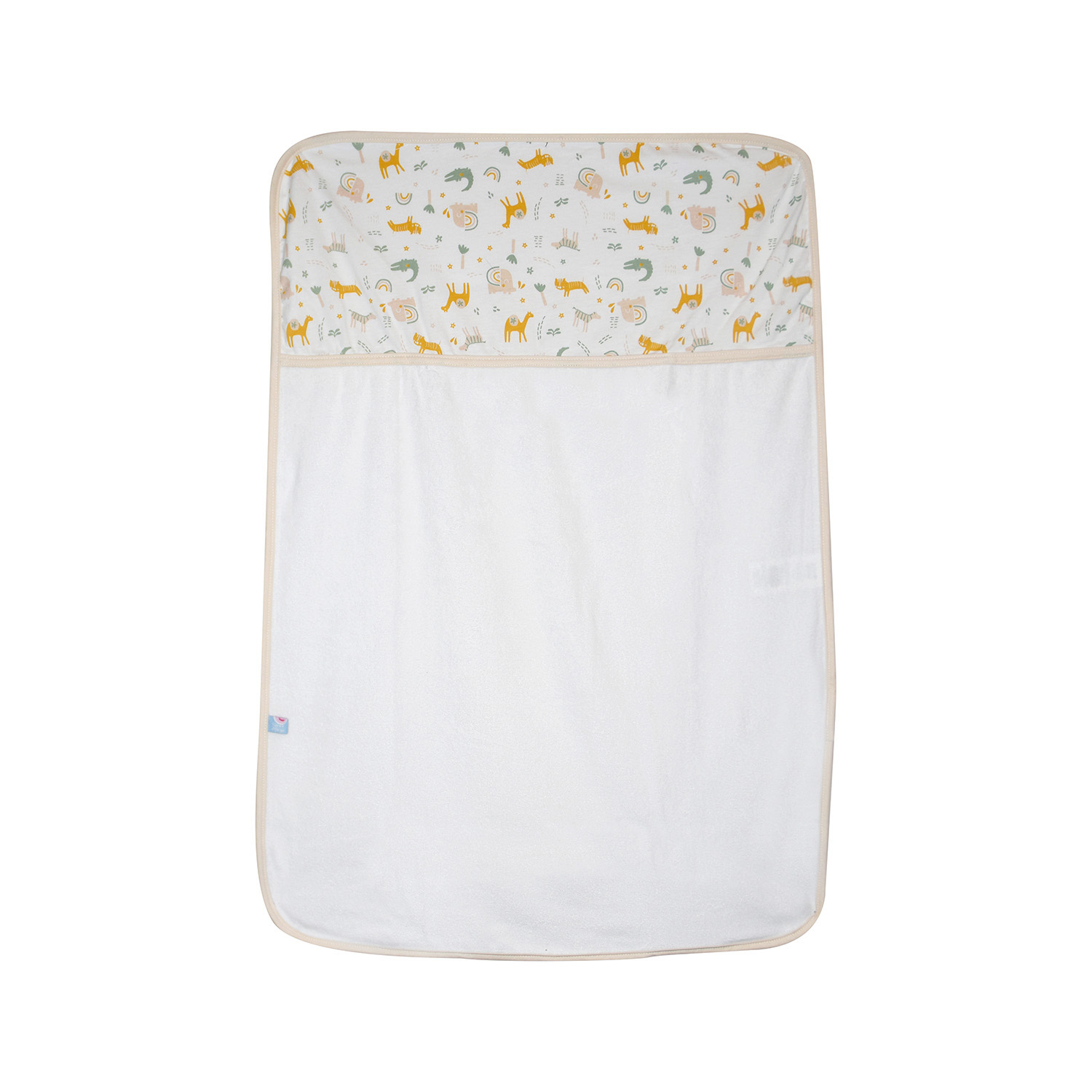 Housse de matelas a langer loury maille, SUCRE D'ORGE
