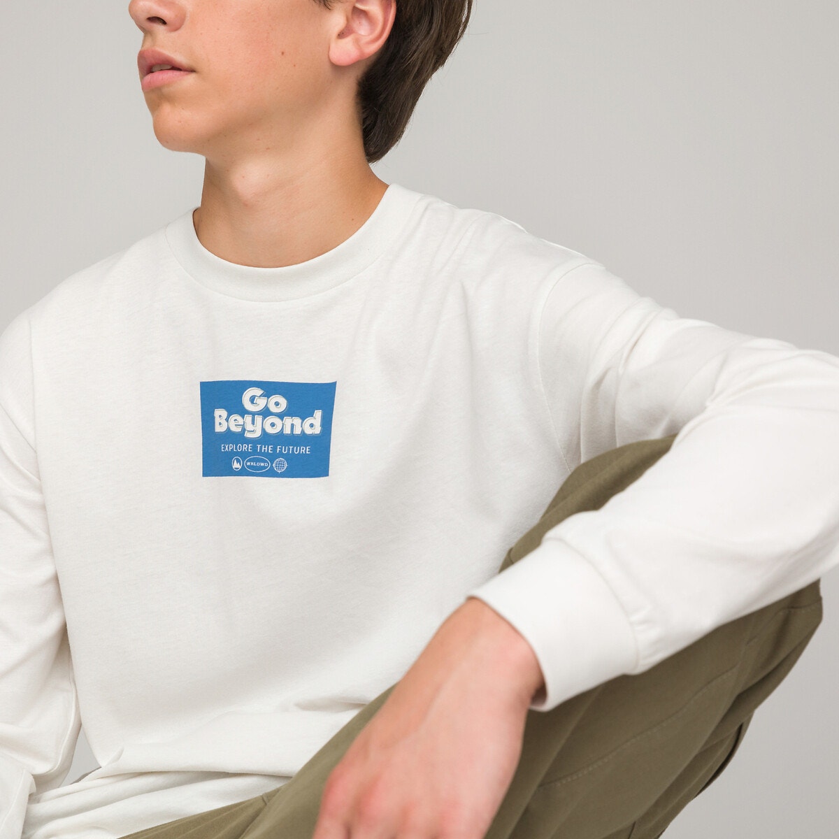 Tee shirt manches hotsell longues ado garçon