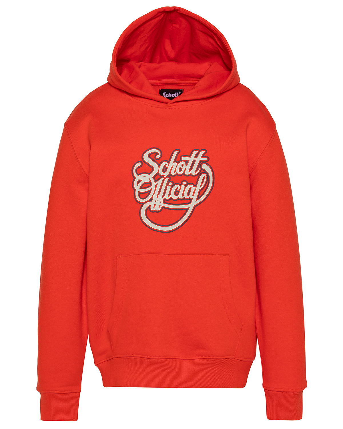 Sweatshirt à capuche imprimé Schott Official enfant, SCHOTT