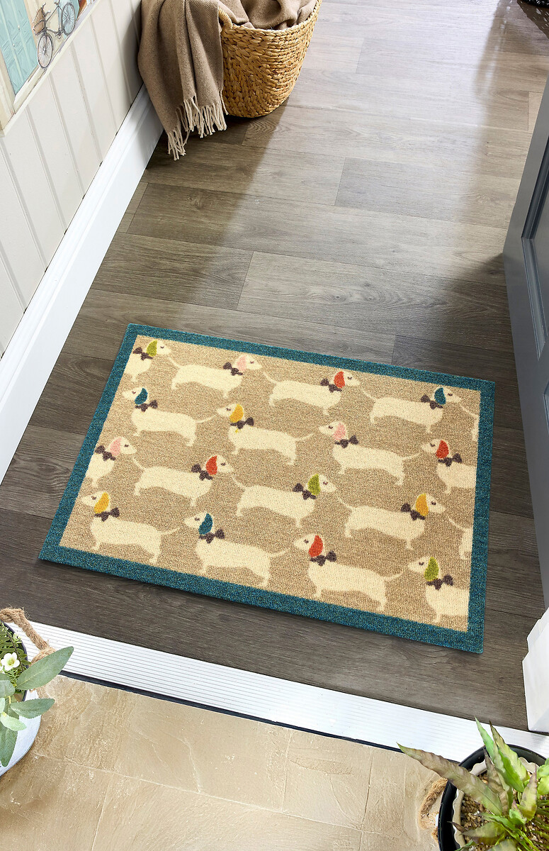 Bright Doggie Stain Resistant Pet Mat 50x75cm, HOWLER & SCRATCH