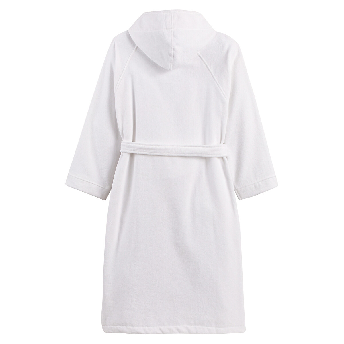 Peignoir capuche eponge velours 450 g m2 trizie La Redoute Interieurs La Redoute