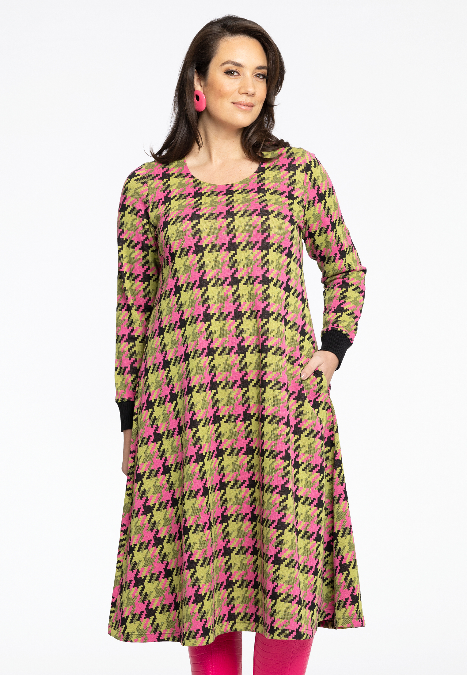 Robe avec fermeture éclair, YOEK