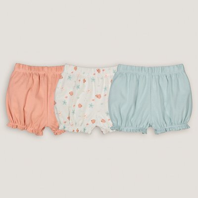 3er-Pack Baby-Shorts LA REDOUTE COLLECTIONS