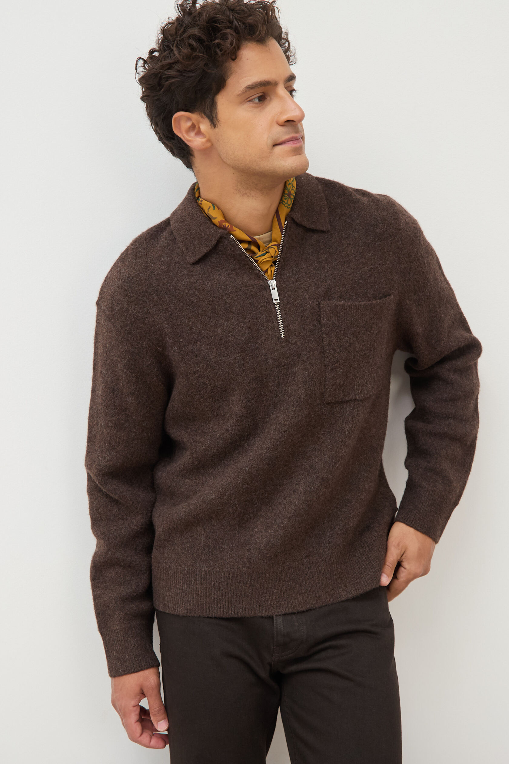 Pull droit manches longues, BONOBO