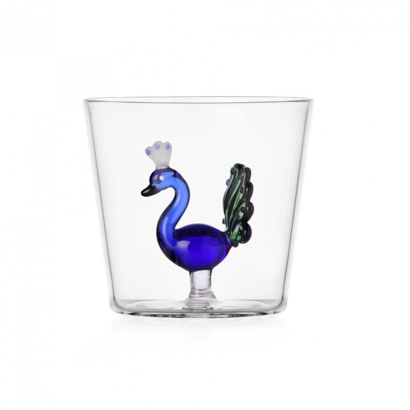Verre à eau paon ANIMAL FARM, ICHENDORF