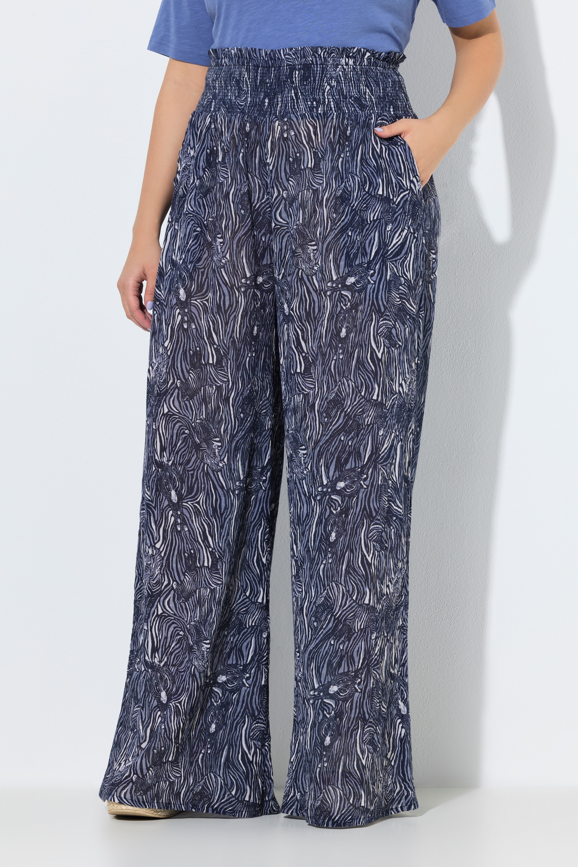 Jupe-culotte Rose, motif zébré, ULLA POPKEN