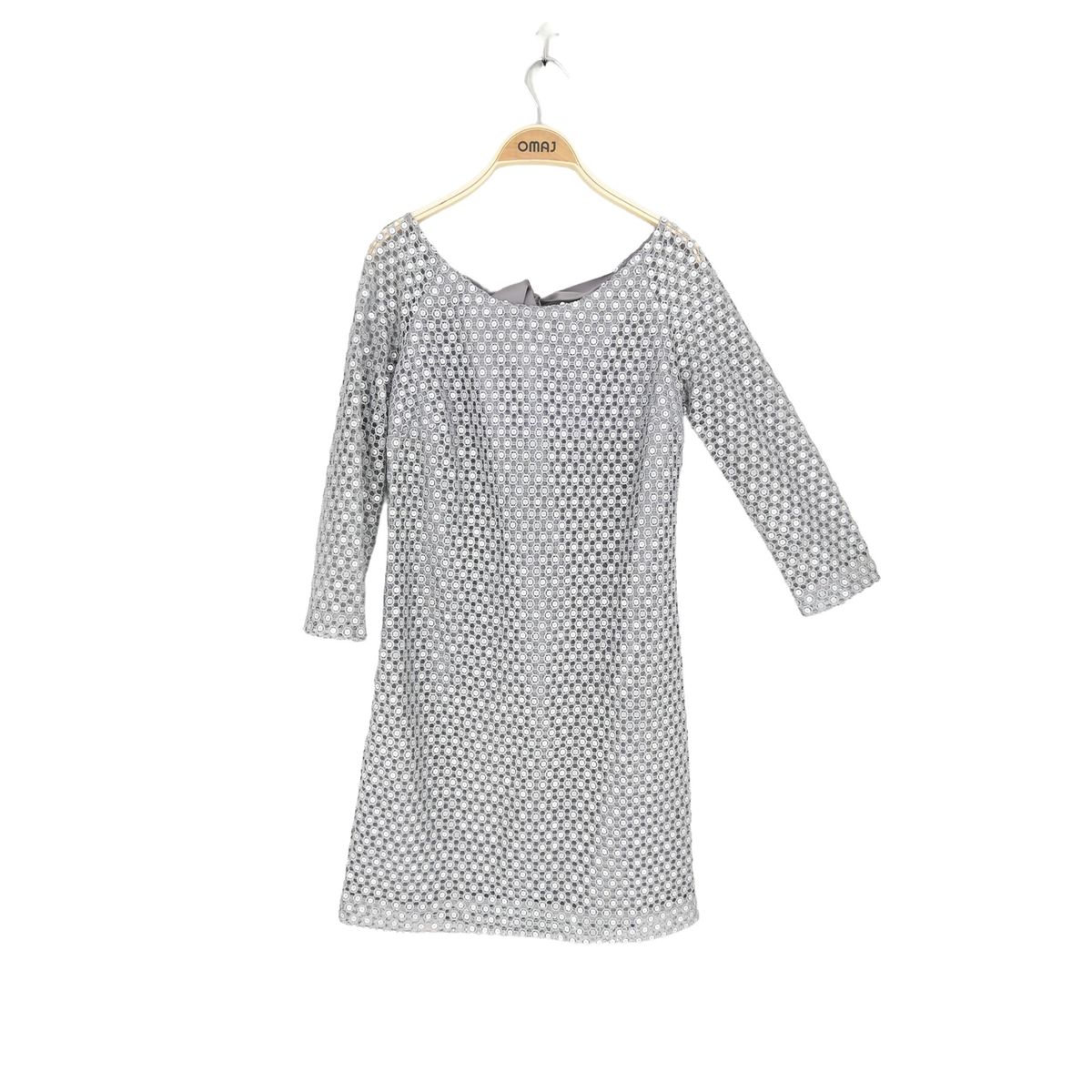 Robe courte tr s bon tat gris Maison 123 La Redoute