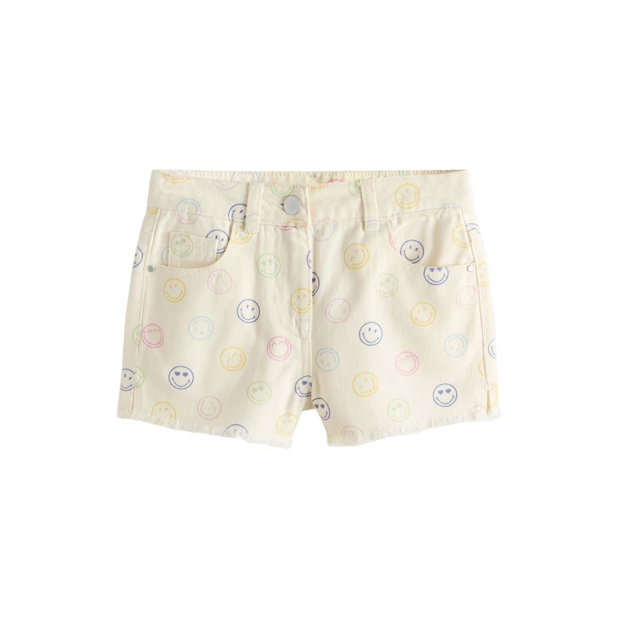 Short en jean à bords effilochés, NEXT