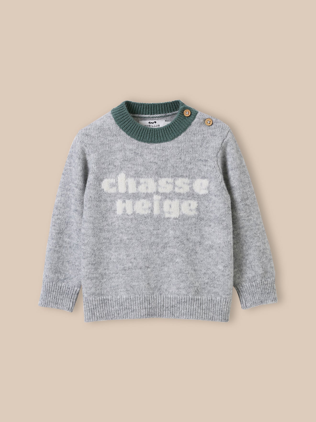 Pull ours en laine, CYRILLUS