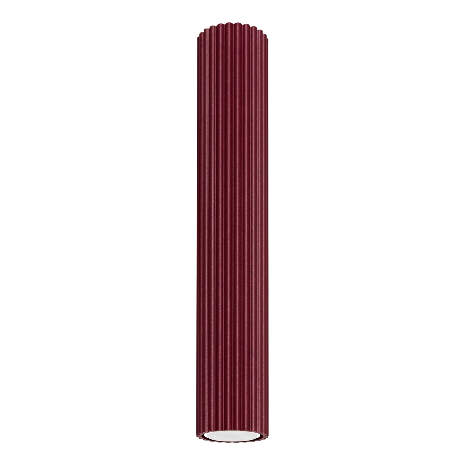 Plafonnier Aluminium Bourgogne GU10 1 Karbon, EDEN